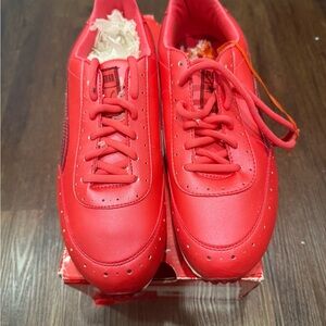 Puma Vibrant Red Golf Shoes